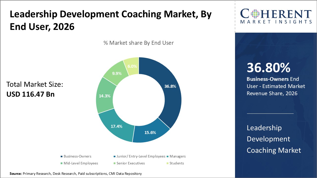 Leadership Development Coaching Market, by End User Leadership Development Coaching Market, by End User